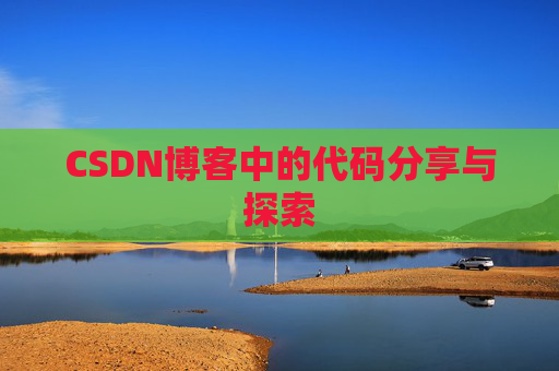 CSDN博客中的代码分享与探索